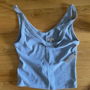 Pilcro Sky Blue Tank Top